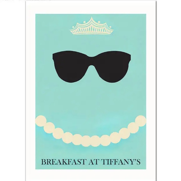 SET 3 Audrey Hepburn Breakfast at Tiffany’s print picture wall art Office decor - Picture 7 of 9